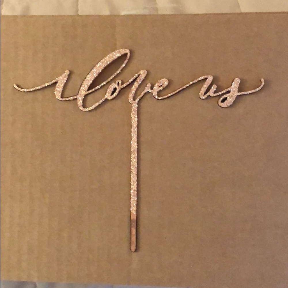 Cake topper !